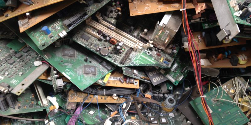 E-waste: physical processing & safety